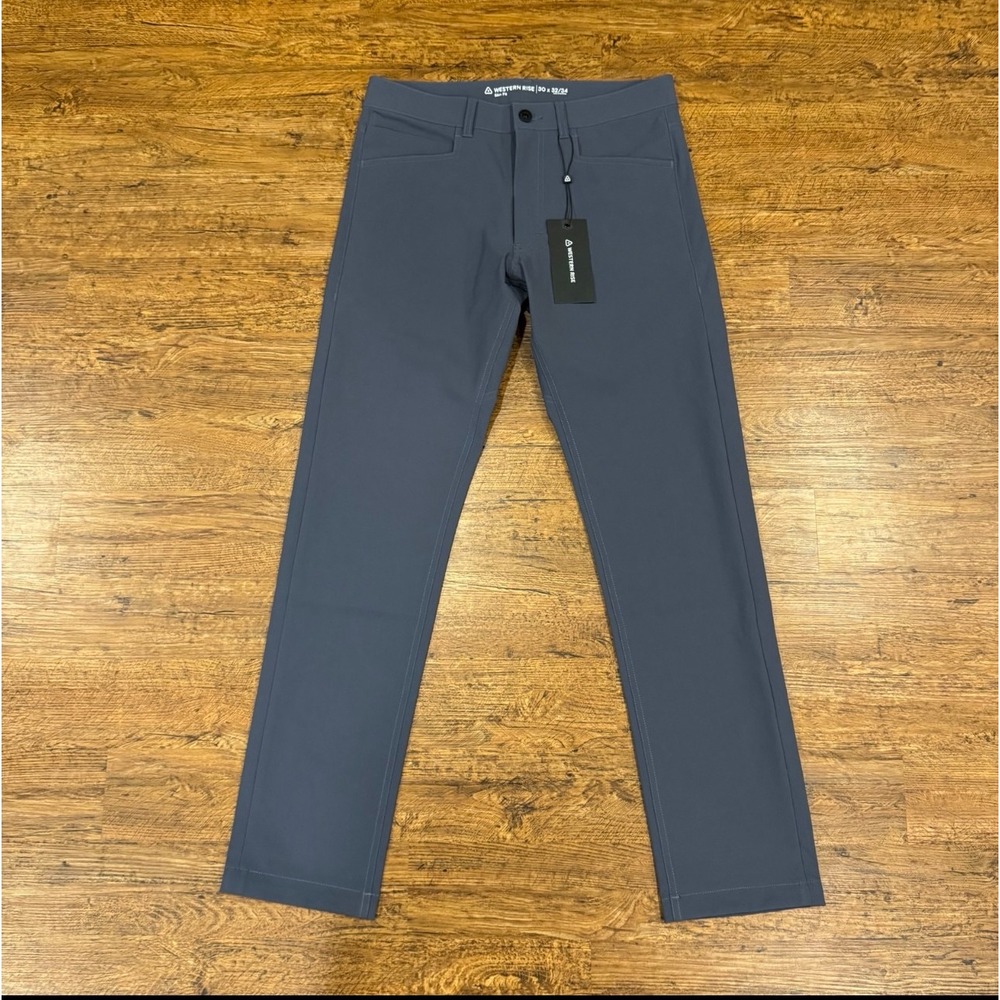 Western Rise Gray Evolution Extendable‎ Inseam Performance Pants Men's 30x32/34